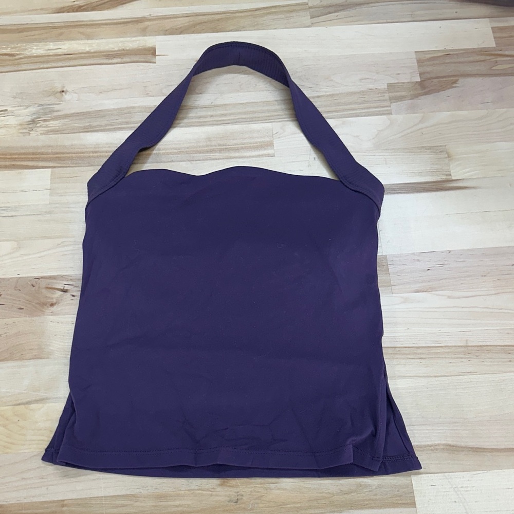 Purple Aerie halter active Women's Bra